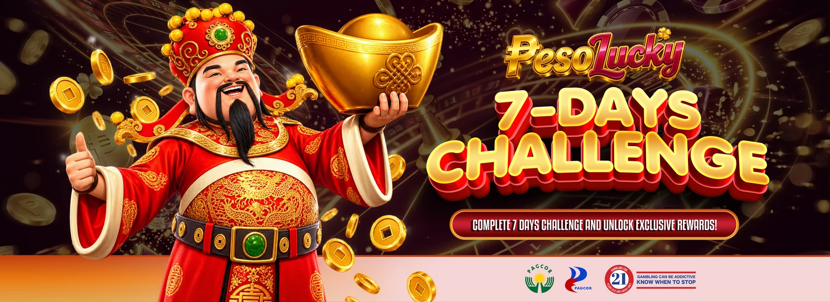 7 days of targets → ₱200 bonus